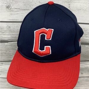 Navy and Red Cleveland Guardians Cap with C Logo
